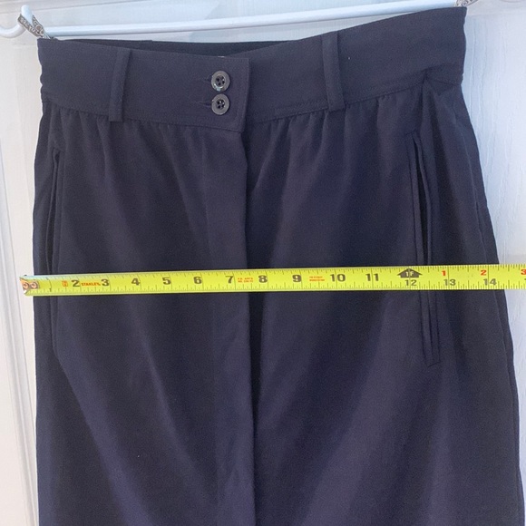 Escada made in Western Germany navy blue skirt Size 36 - Picture 8 of 11